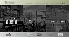 Desktop Screenshot of livanosrestaurantgroup.com